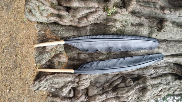 Huruhuru Kauri, Large feather